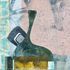 Trayci Tompkins Gelli print collage 