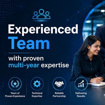 Experienced team with proven multi-year expertise and reliable partnership.