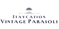 Staycation! vintage parasols