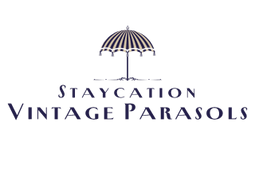 Staycation! vintage parasols