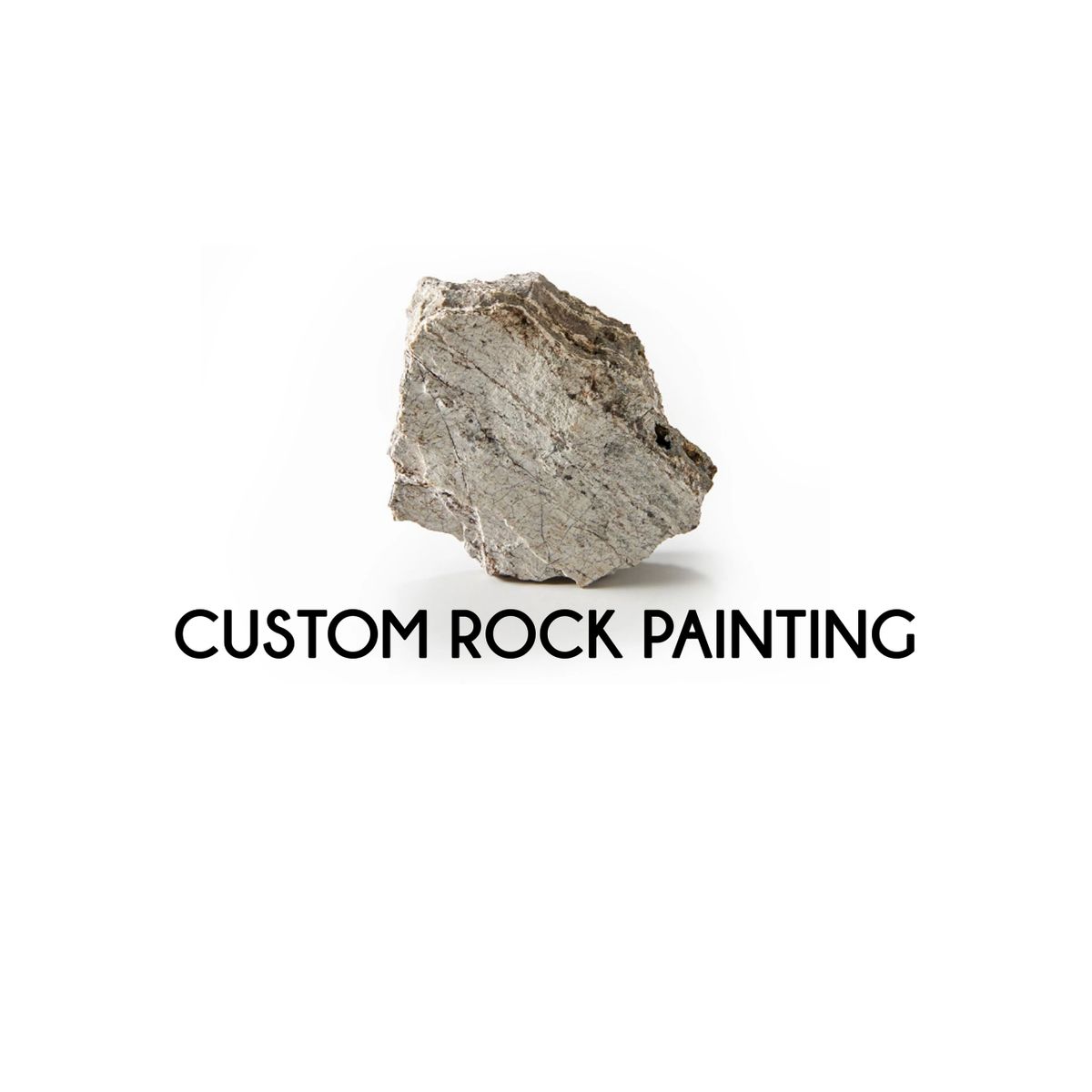 Custom Rock Painting - Local Pickup (Wausau)