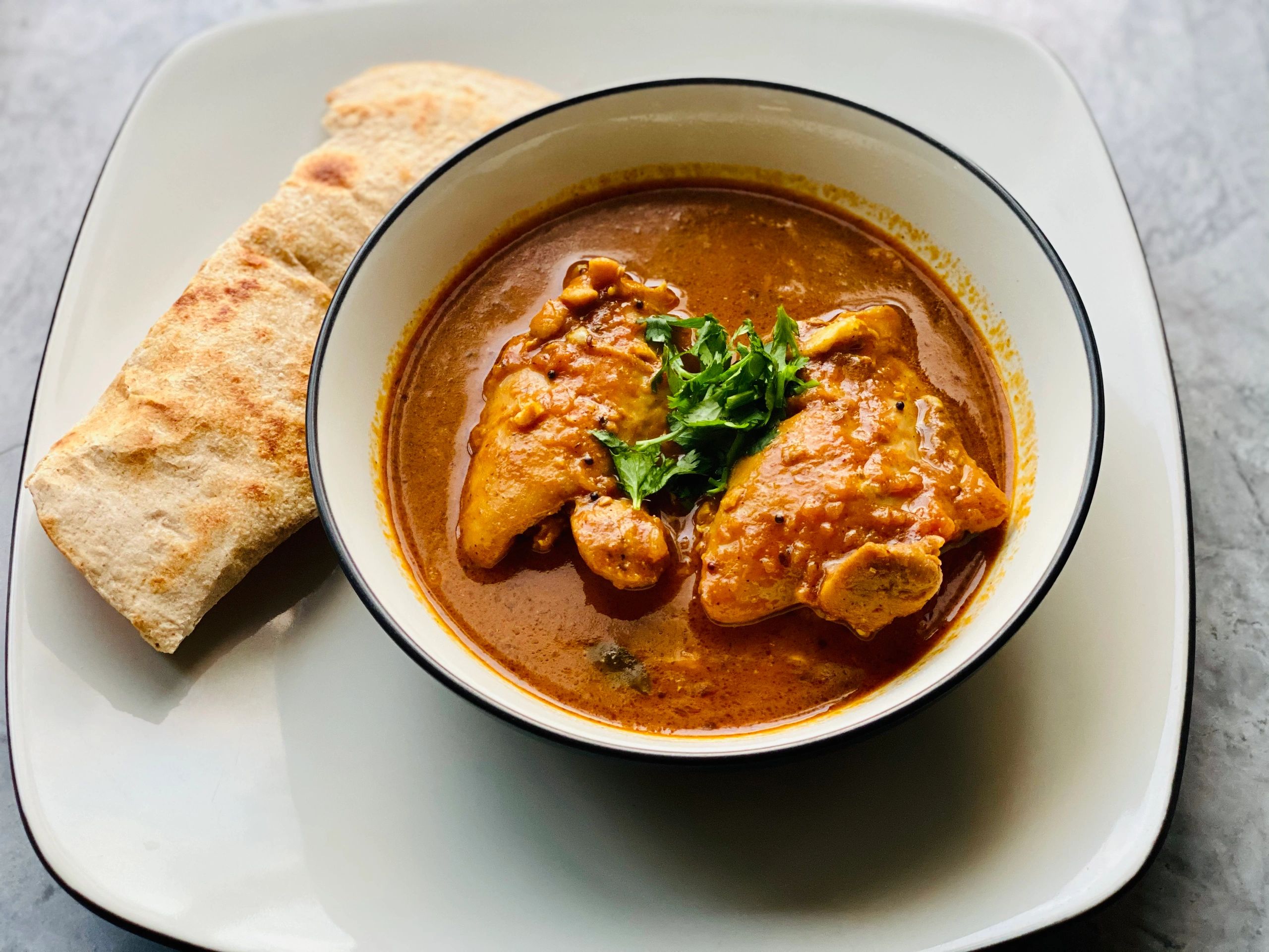 Keto Poached Chicken Curry