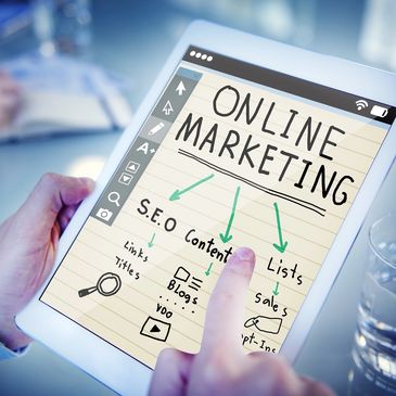 Organizing an online local marketing plan.