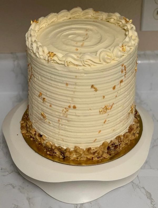 4 Layer, 8-inch Carrot Cake