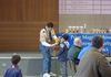 Cub Scouts Pinewood Derby - I won the Lego Derby Trophy!