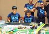My Lego Robotics Team competing in the regional tournament