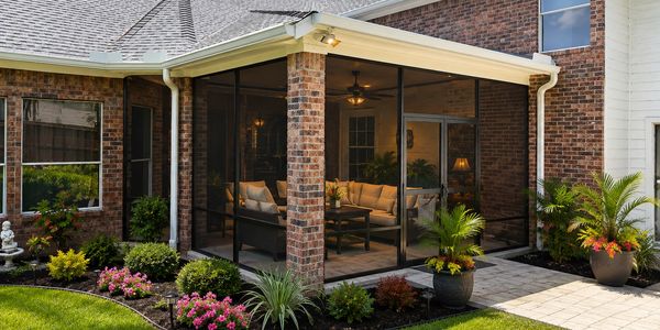 Patio Screen Enclosure The Woodlands Texas