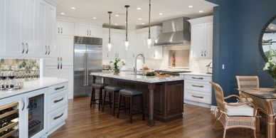 Kansas City Homes and Style, Kitchen Design, White Kitchen, Traditional Kitchen, Nautical, Home
