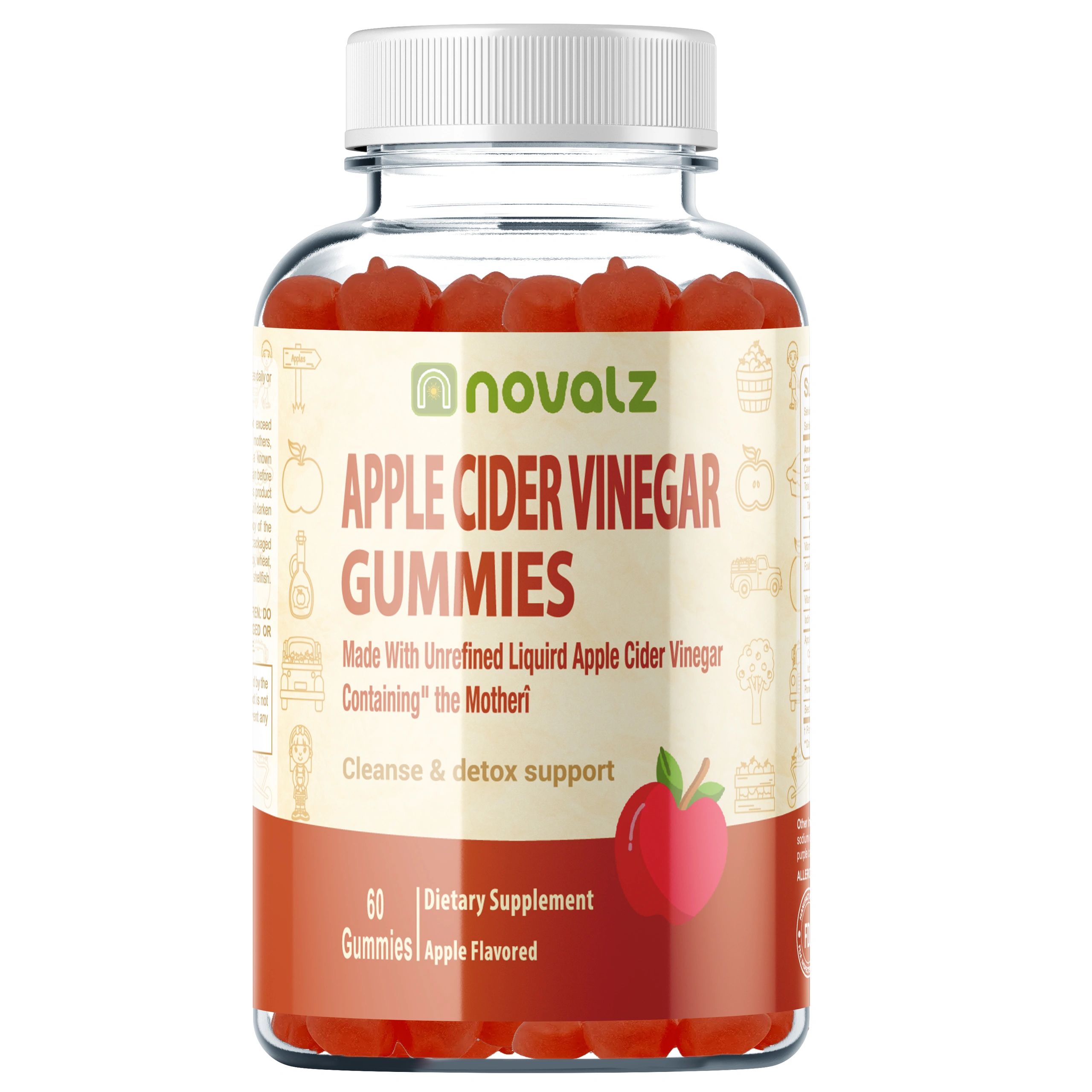 Apple Cider™ Gummies Sugar Free and Vegan Gummies