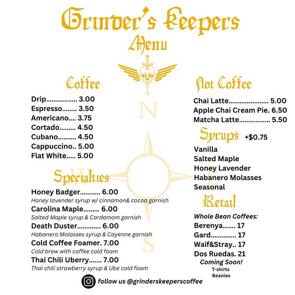 Grinder's Keepers Coffee Co.