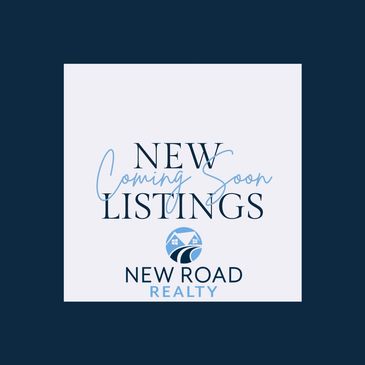 New Road Realty logo and new listings coming soon