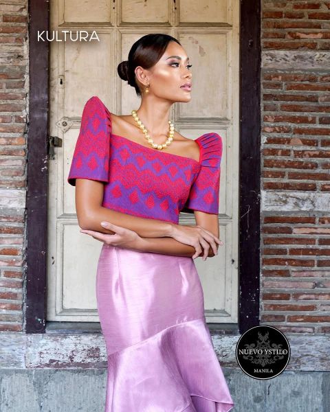 Street Inabel Red Inabel Cropped top