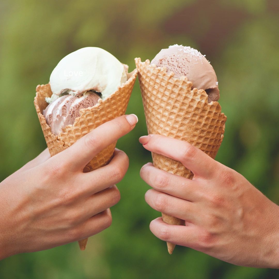 Ice cream sundae bar wedding dessert idea Dallas summer wedding