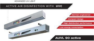 UV Air Filter, German Technology, AUVL, 3rd Dimension Lighting.