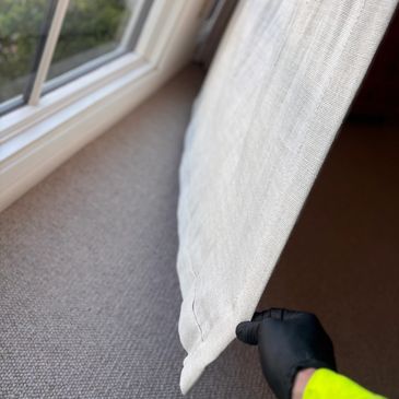 Safe, low-moisture fabric care for drapes and delicate upholstery in the East Valley.