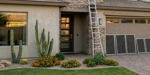 High-performance window screen cleaning in Chandler. We remove desert dust to boost curb appeal.