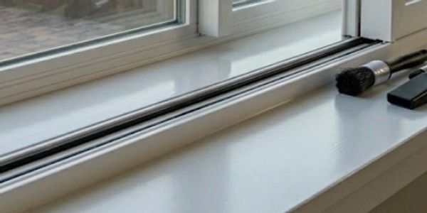 Precision window track cleaning. We remove "dust-trap" buildup for smooth, like-new operation.