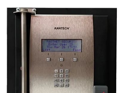 Kantech Telephone Entry System installed by Fastnet Security Systems LTD.