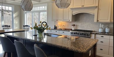 Kitchen renovation in the enclave