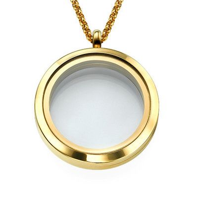 Locket Plain Locket- Gold Plain