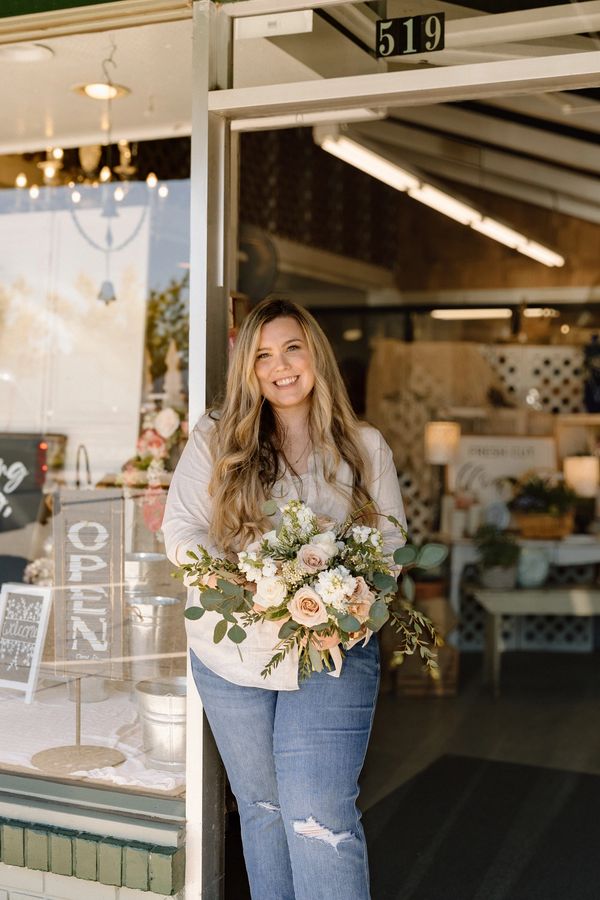 Bride bouquet held by owner taken by Cassidy joy photography 