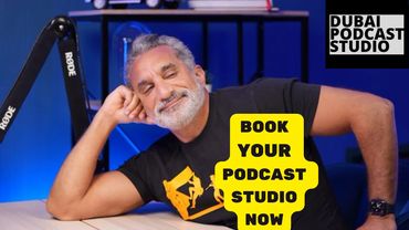 podcast studio dubai podcaster
