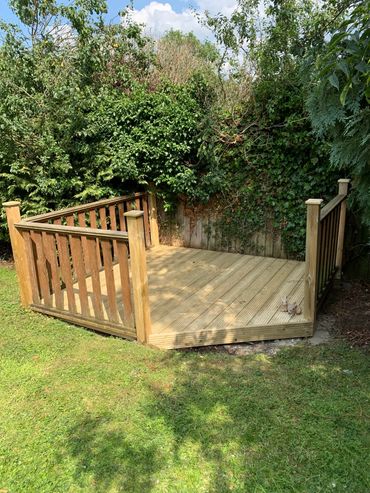 Decking replaced