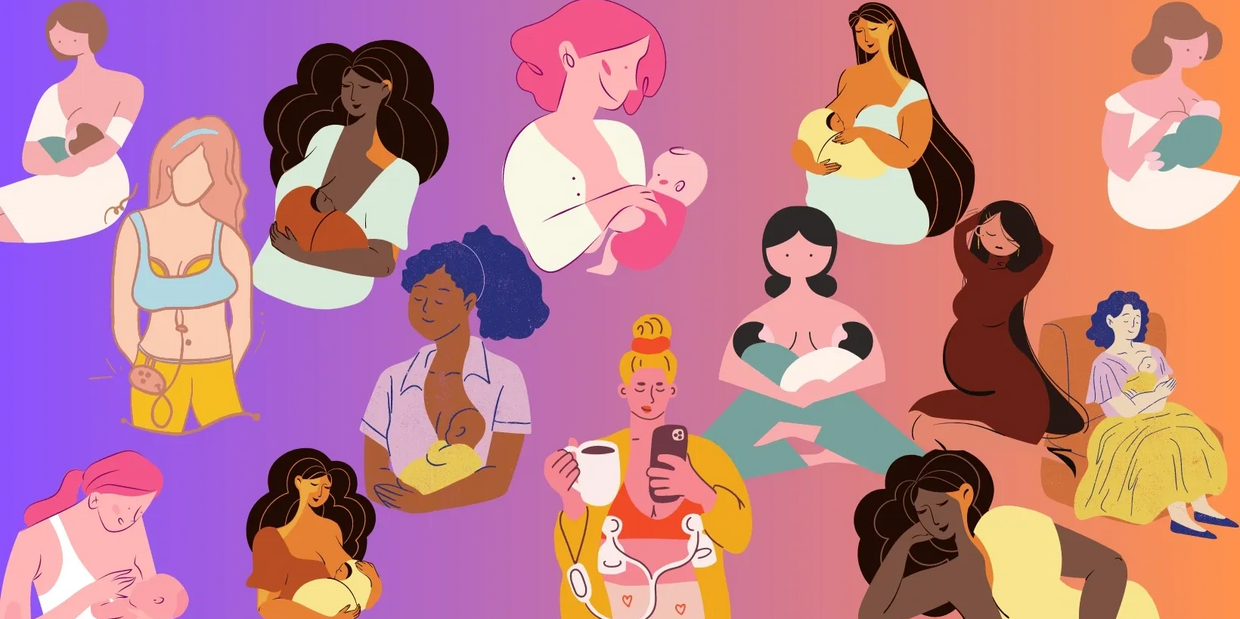Breastfeeding and pumping parents