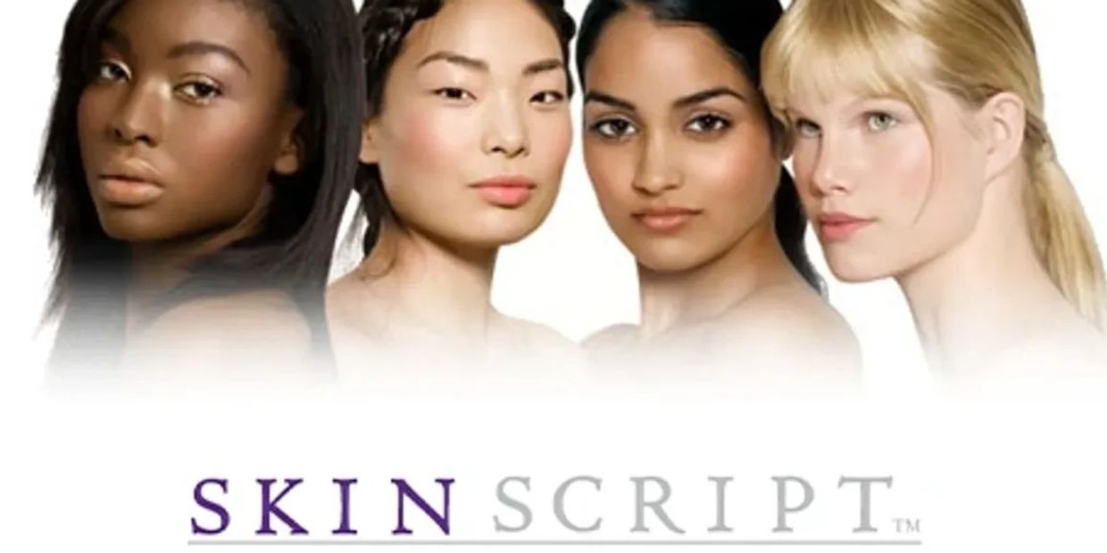 Diverse women representing skincare by SkinScript.