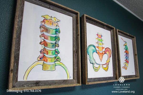 Inside Reconnect Chiropractic's Loveland Office