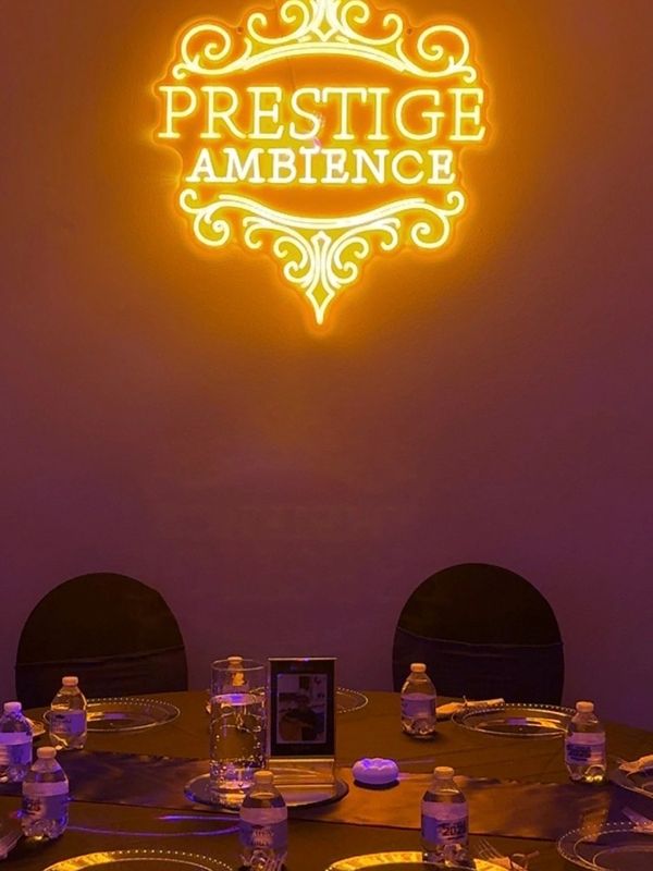 Event space romantic lighting located in Plano, TX Venue