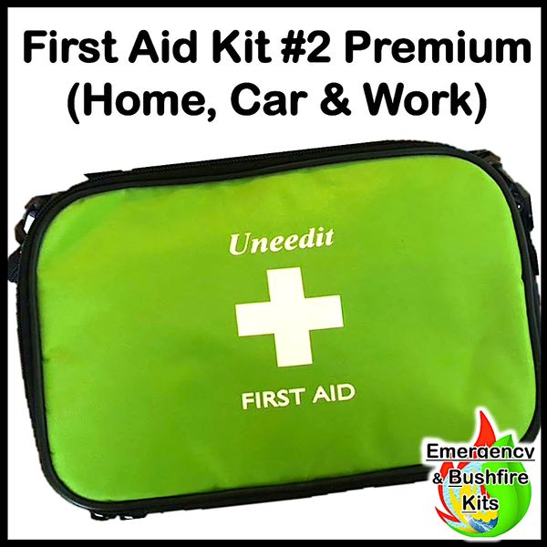 Uneedit First Aid Kit Small Plastic Case For Vehicles V