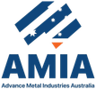 Advance Metal Industries Australia (AMIA) logo representing the Australian steel manufacturing indus