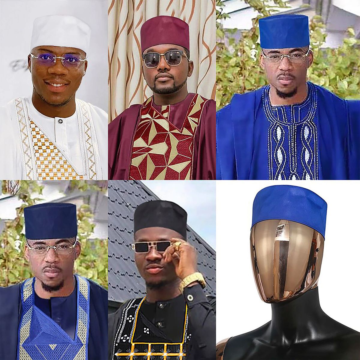 Agbada hat hotsell