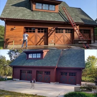 Exterior Painting Before and After photos 
