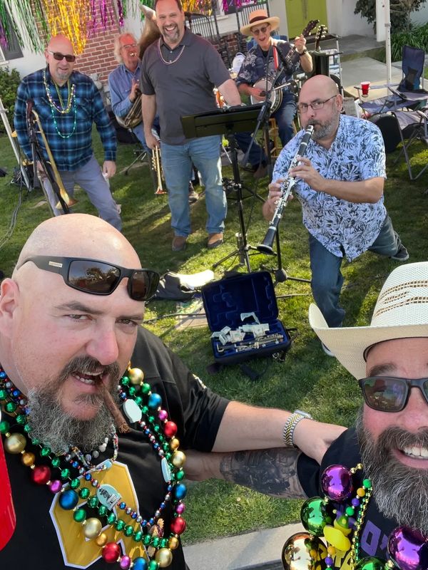 Myrtle Gras block party
