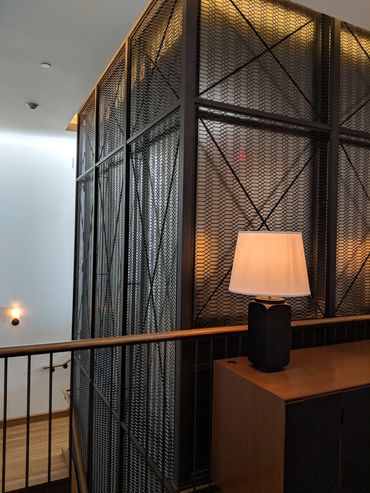 Decorative Metal Mesh Elevator Enclosure