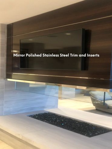 Mirror Polished Stainless Steel Trim and Inserts