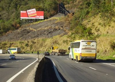 Quem aparece em paineis rodoviários é porque não tem medo !