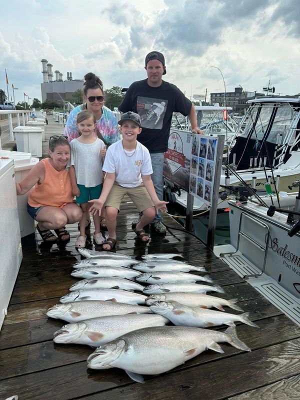 Port Washington Charter Fishing, Ninja Charters, Wisconsin Charter Fishing, Lake Michigan Fishing