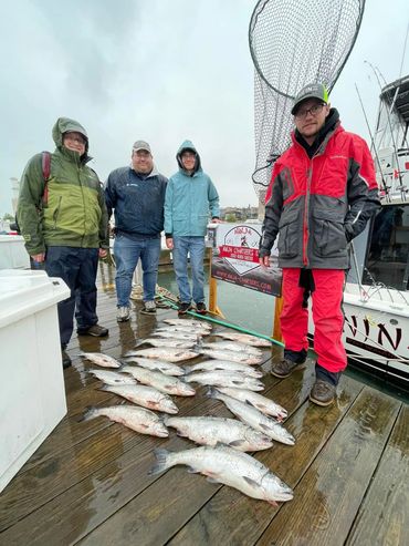 Port Washington Charter Fishing, Port Washington fishing charters Ninja Charters charter boats trout