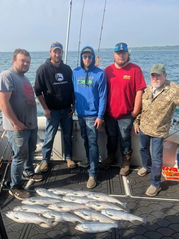 Charter boats Port Washington WI  fishing charters Port Washington Wisconsin Port Washington salmon