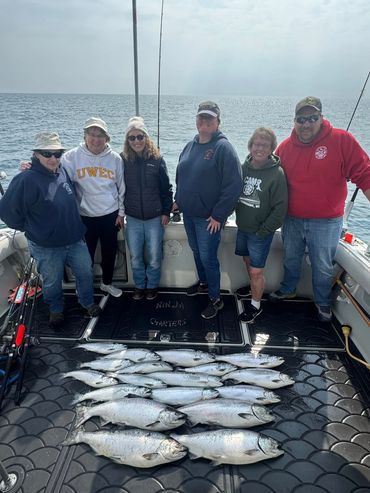 Charter boats Port Washington WI  fishing charters Port Washington Wisconsin Port Washington salmon