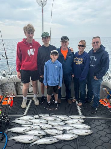 Charter boats Port Washington WI  fishing charters Port Washington Wisconsin Port Washington salmon
