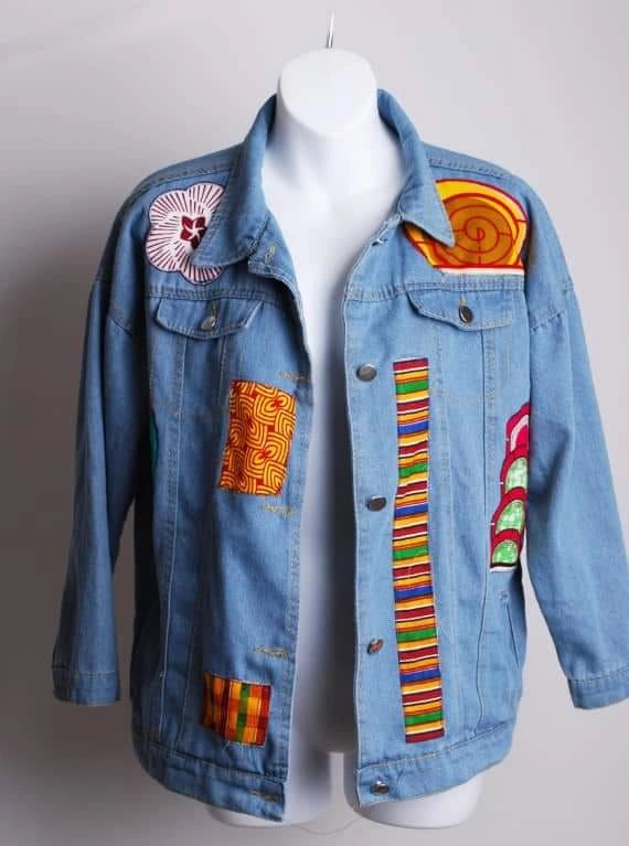 Afro-Touch Redesigned Denims Jacket