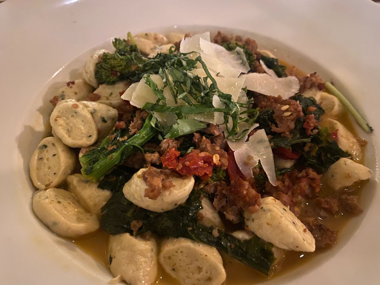 Sausuage gnocchi at Esca with Raquel Bryant! Sausuage gnocchi at Esca with Raquel Bryant!