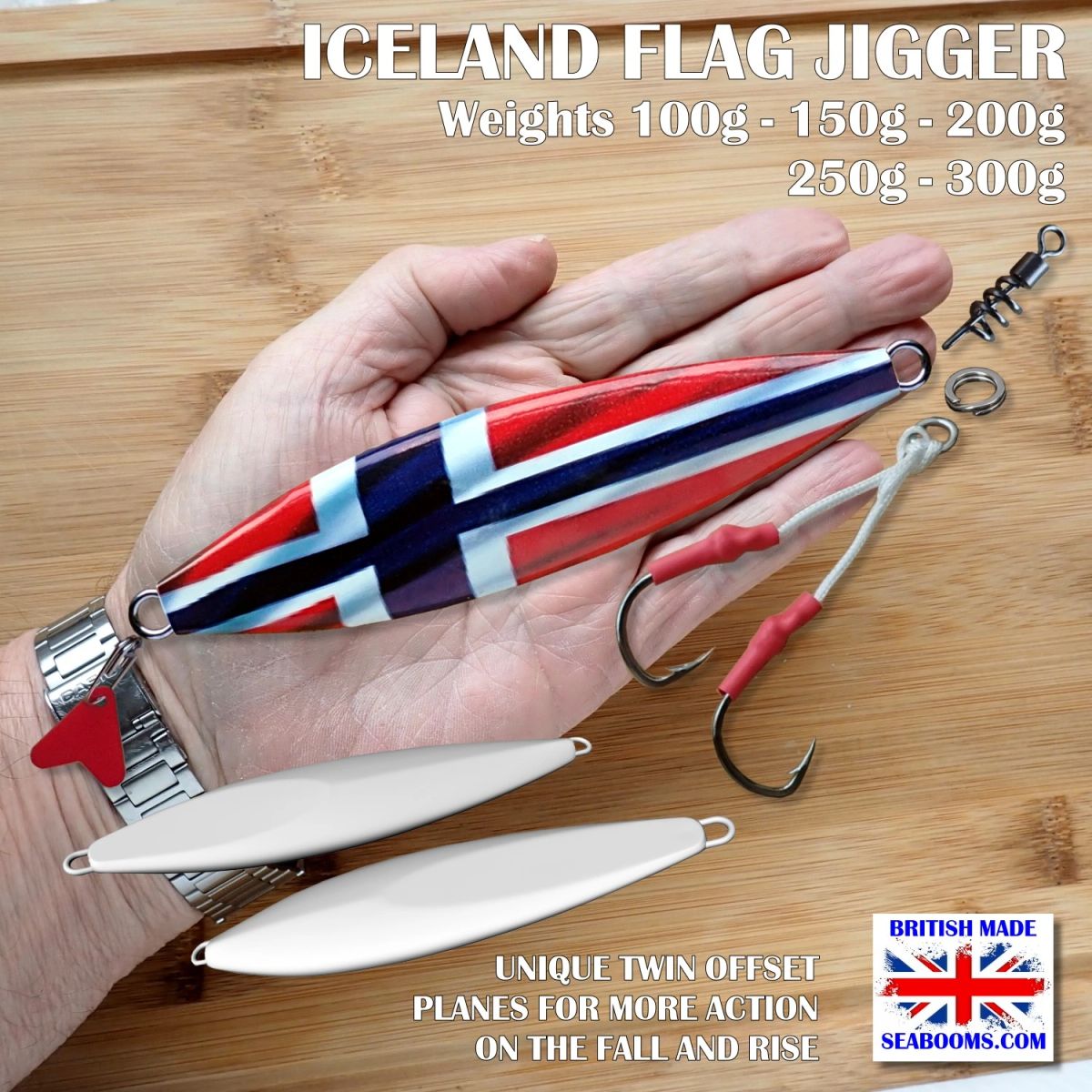 FLAG JIGGERS ICELAND