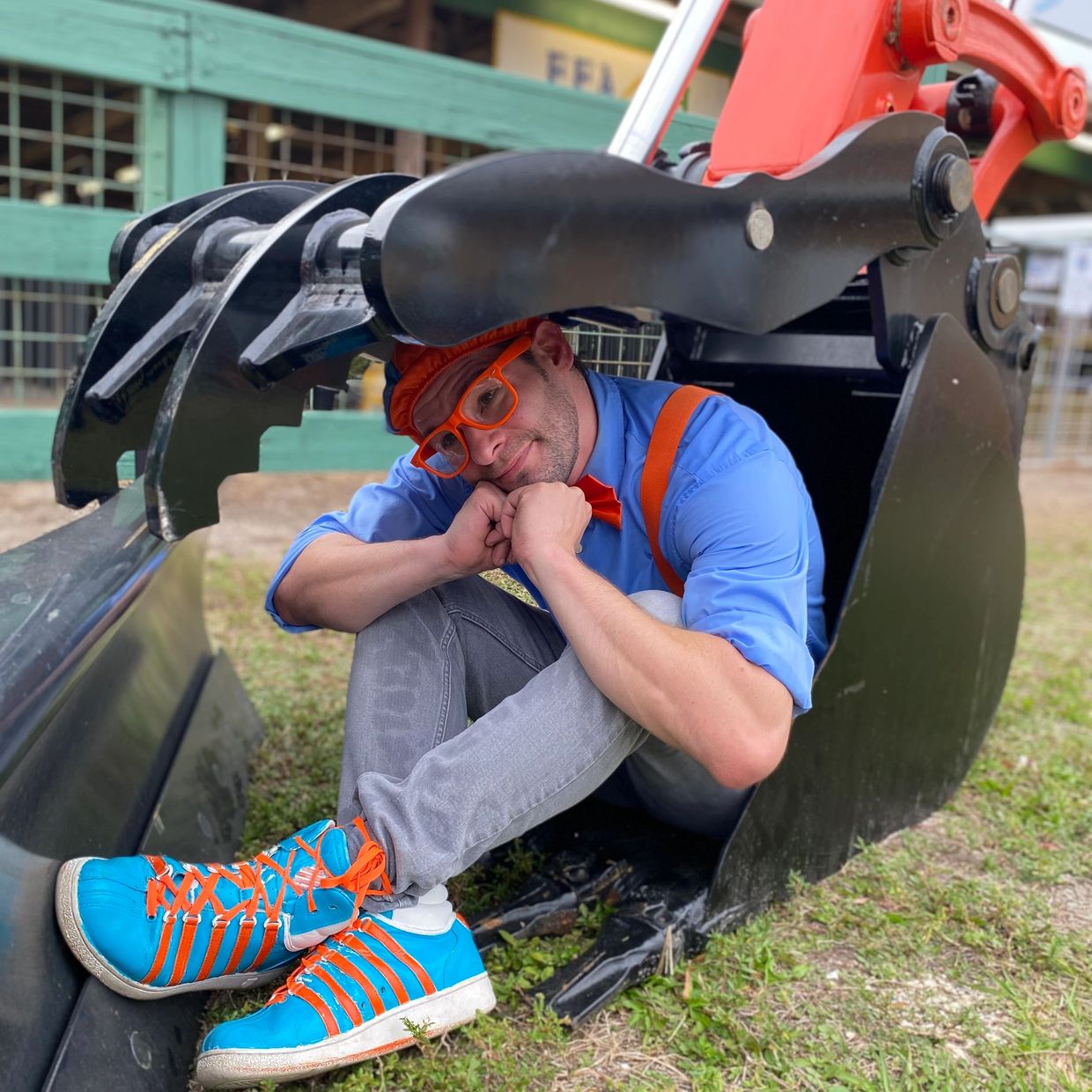 Orlando Blippi Impersonator 
Blippi Character 