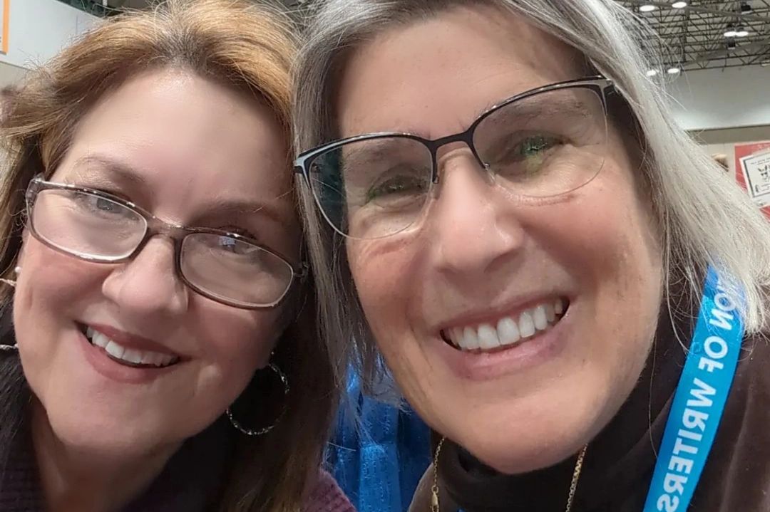 Janet and Diane Gottlieb at AWP in Kansas City in February 2024