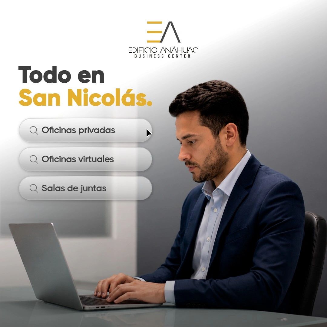 Edificio Anáhuac
Renta de Oficinas en Monterrey
Oficinas Equipadas
Oficinas Virtuales
Sala de Juntas